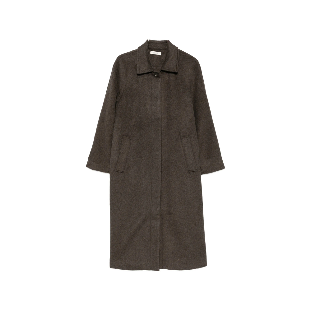 Panna Collared Single-Breasted Coat