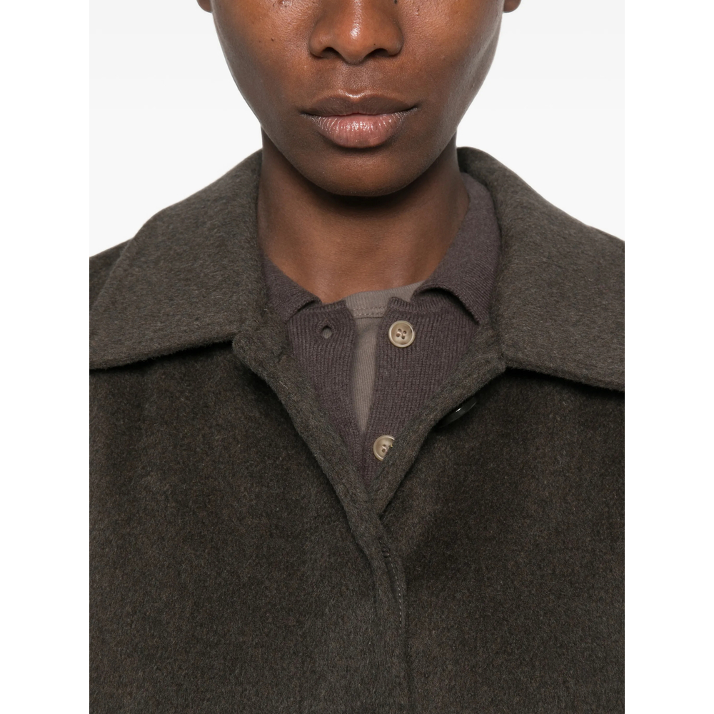 Panna Collared Single-Breasted Coat
