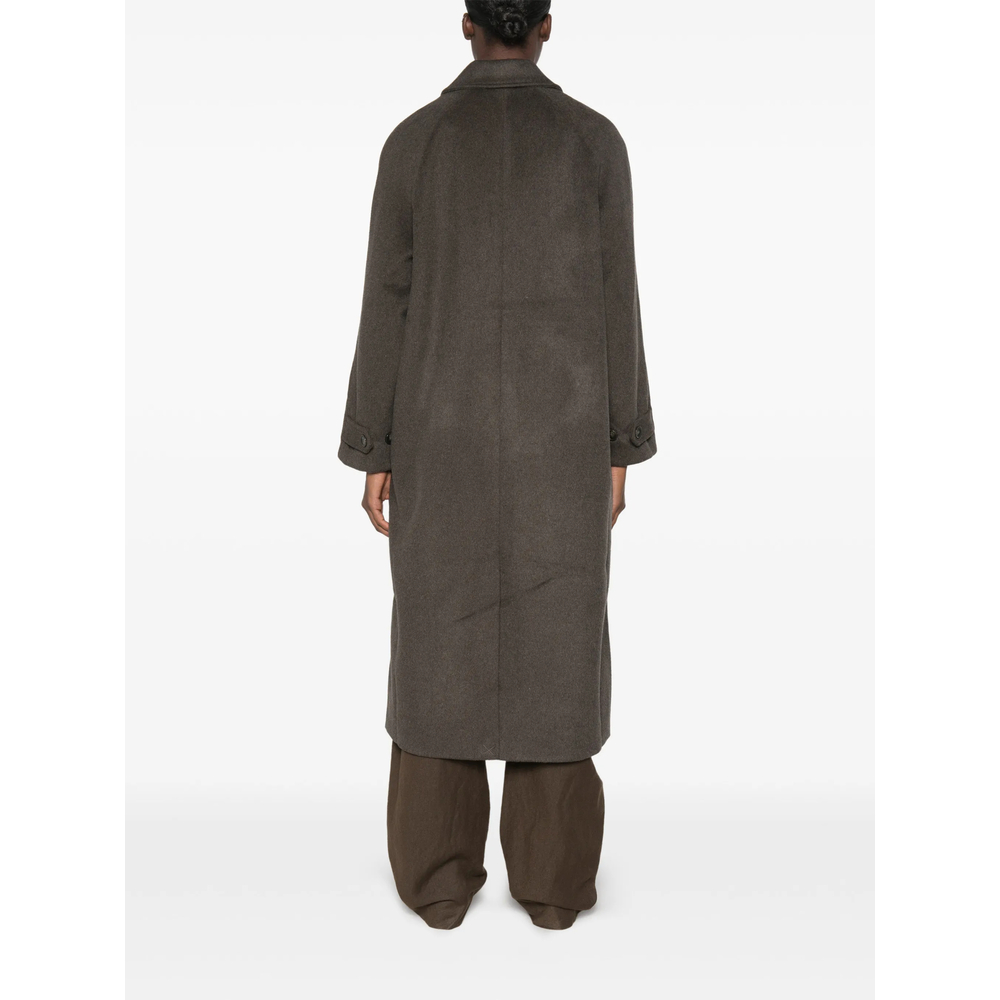 Panna Collared Single-Breasted Coat