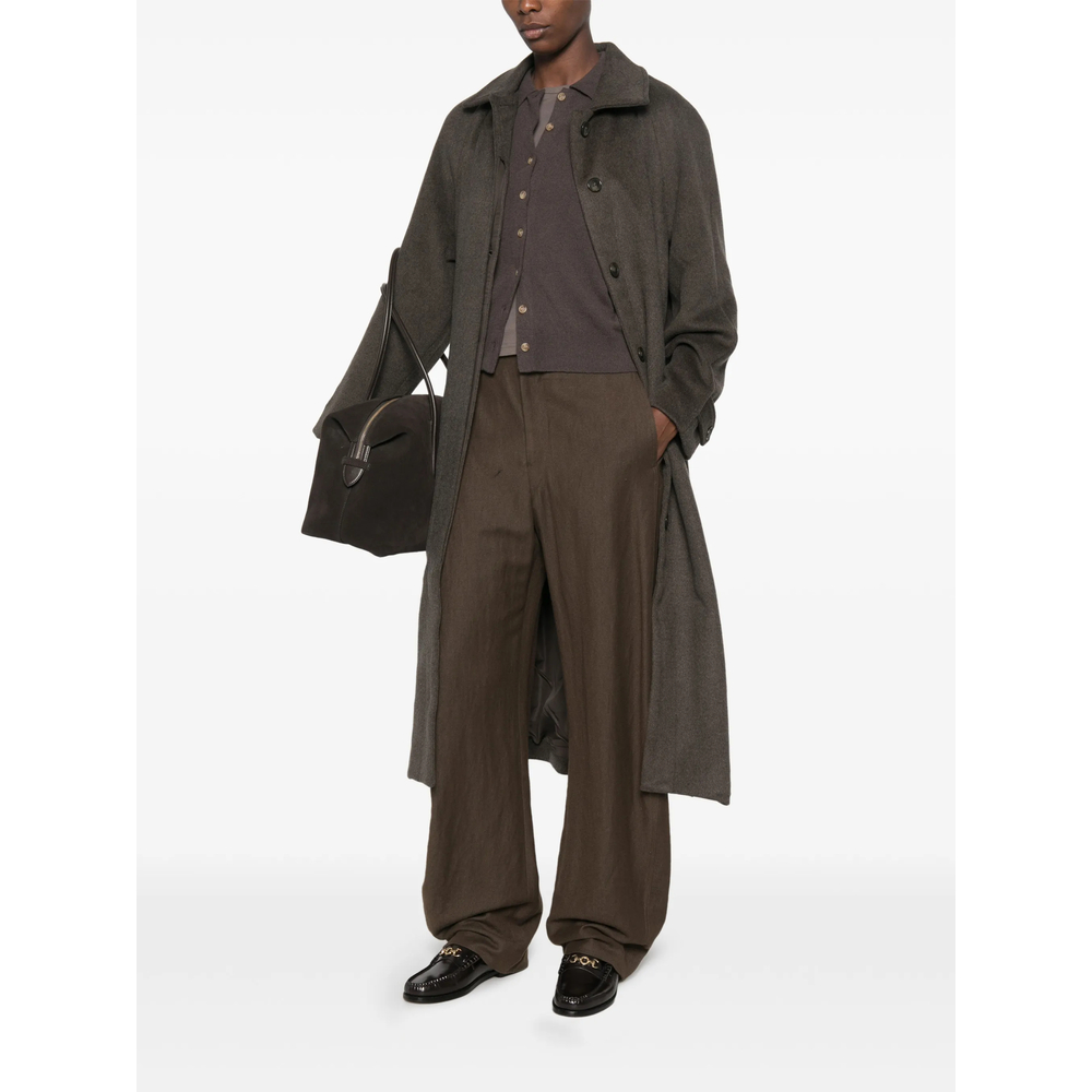 Panna Collared Single-Breasted Coat