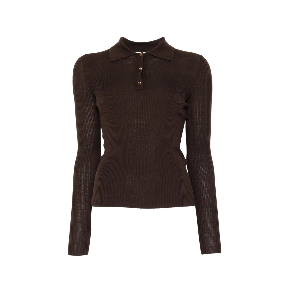 Pisa Ribbed-Knit Polo
