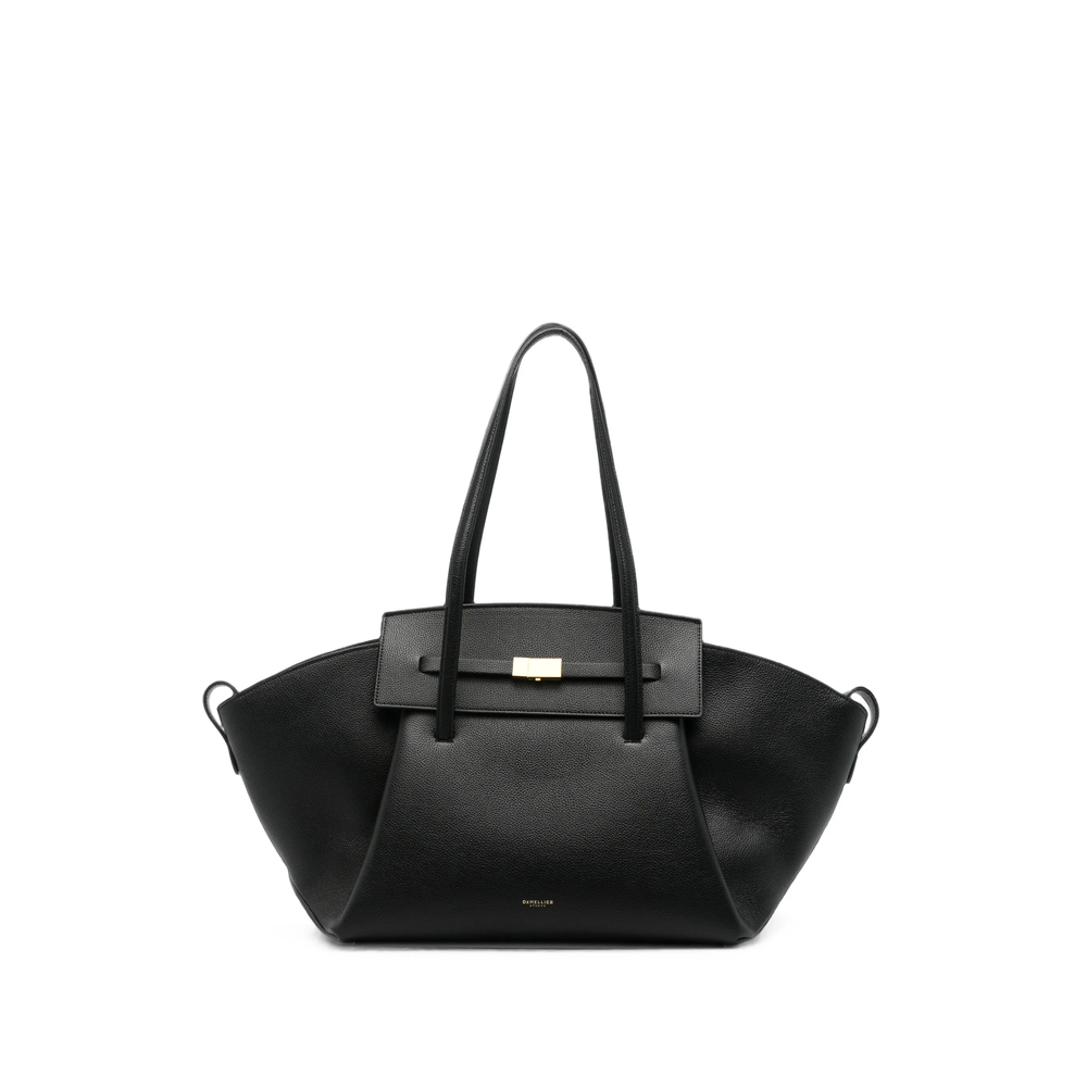 Demellier The Brooklyn Grained-leather Tote Bag