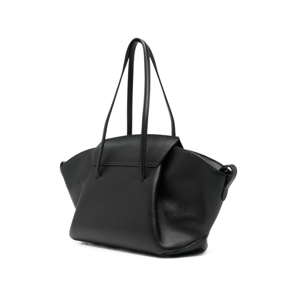 The Brooklyn Grained-Leather Tote Bag