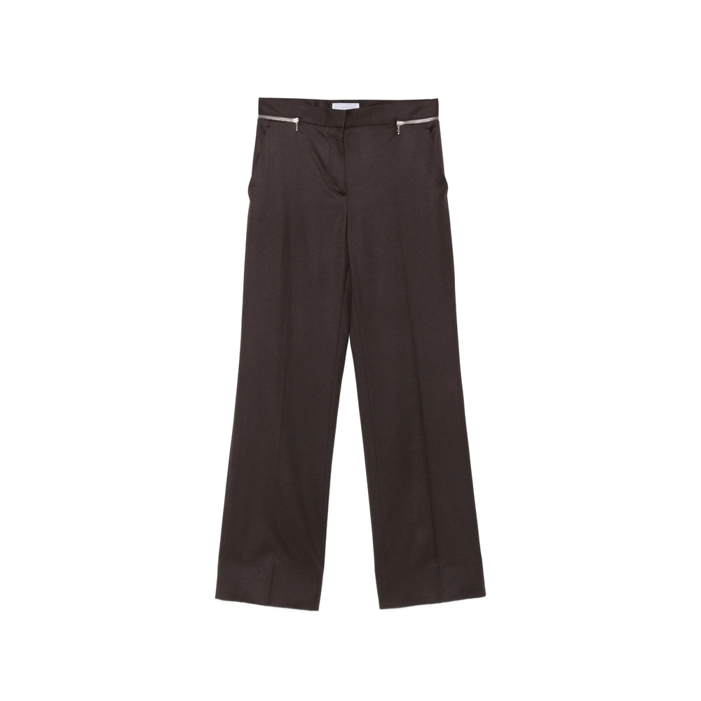 Stella Mccartney Zip-detail Tailored Trousers