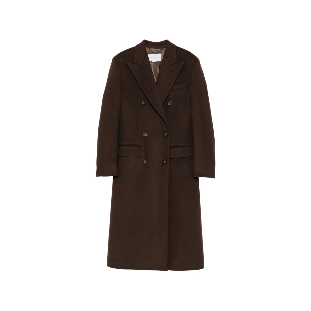 Stella Mccartney Double-breasted Peaked-lapel Coat