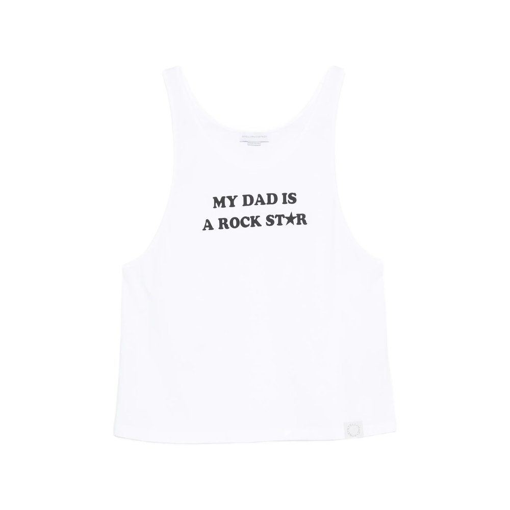 Stella Mccartney Slogan-print Vest Top