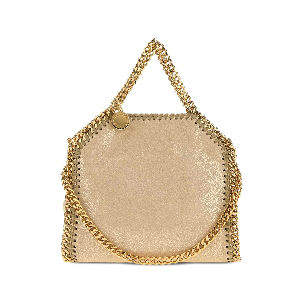 Tiny Falabella Chain-Trim Tote Bag