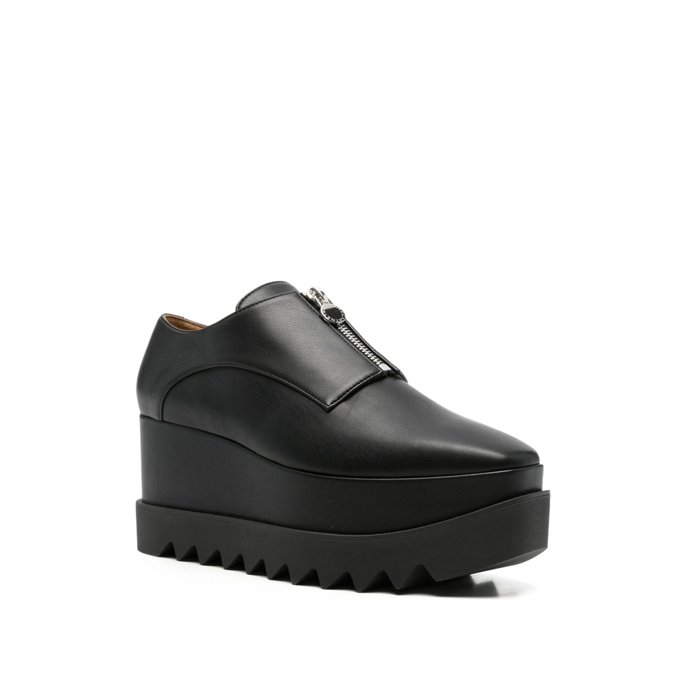 Elyse Zipper Platforms Shoes