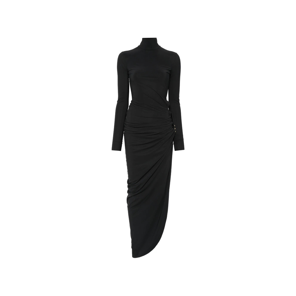 Amazuin Adriene Cut-out Ruched Dress