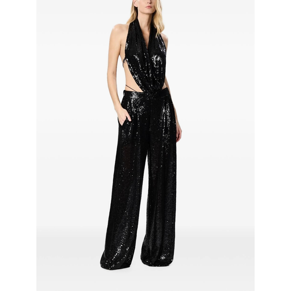 Sequin-Embellished Asymmetric Top