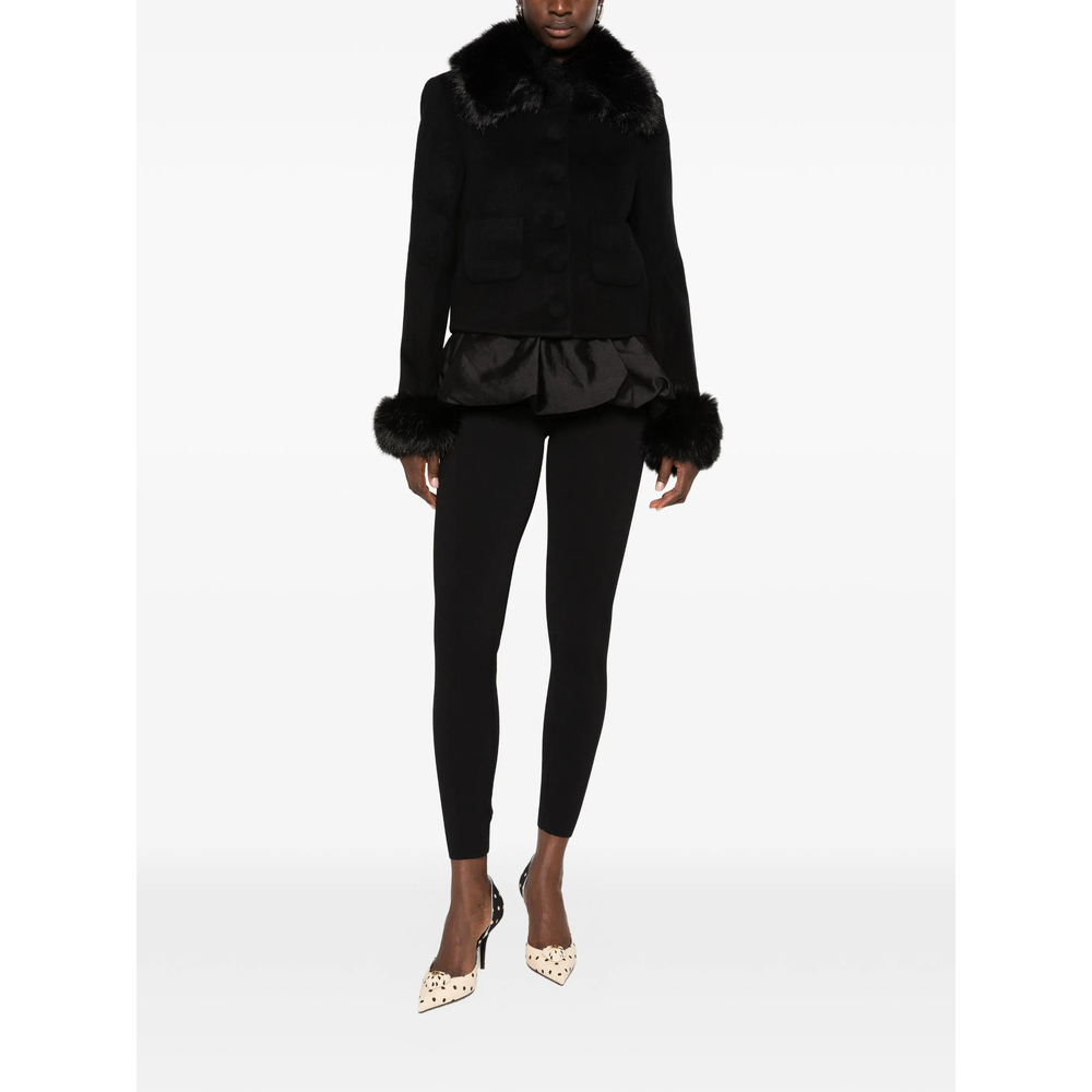 Faux-Fur Trim Jacket