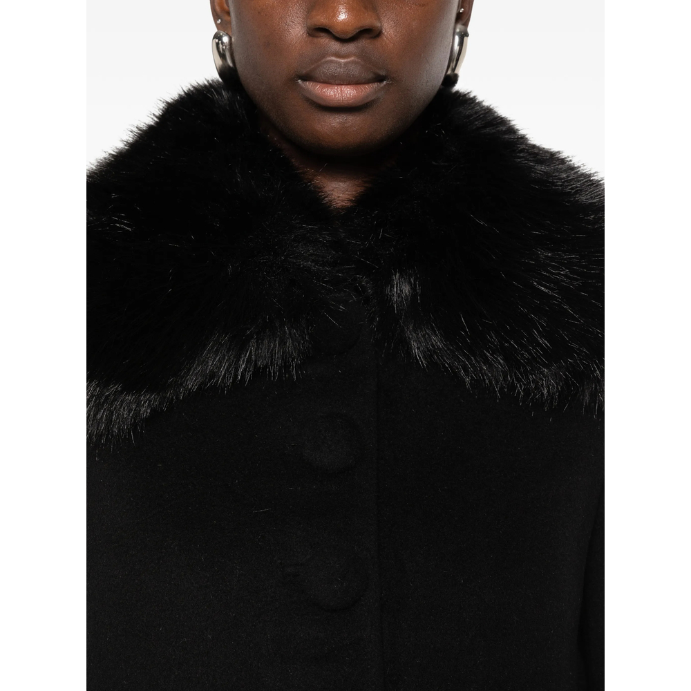 Faux-Fur Trim Jacket