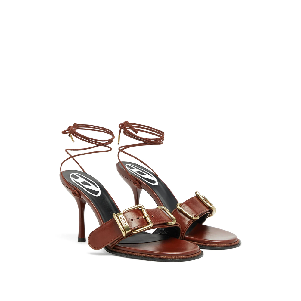 D-Cocco Ankle-Wrap Sandals