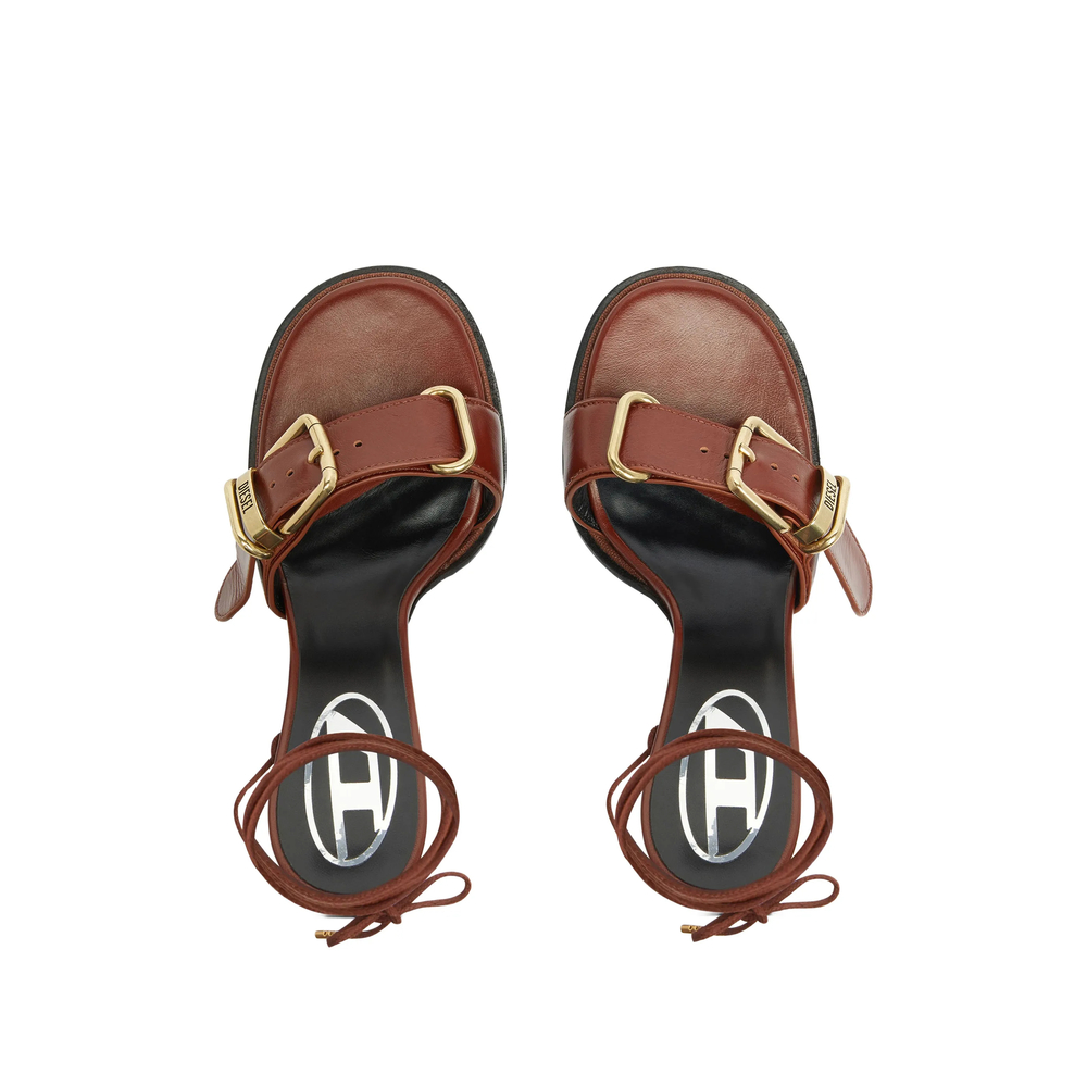 D-Cocco Ankle-Wrap Sandals