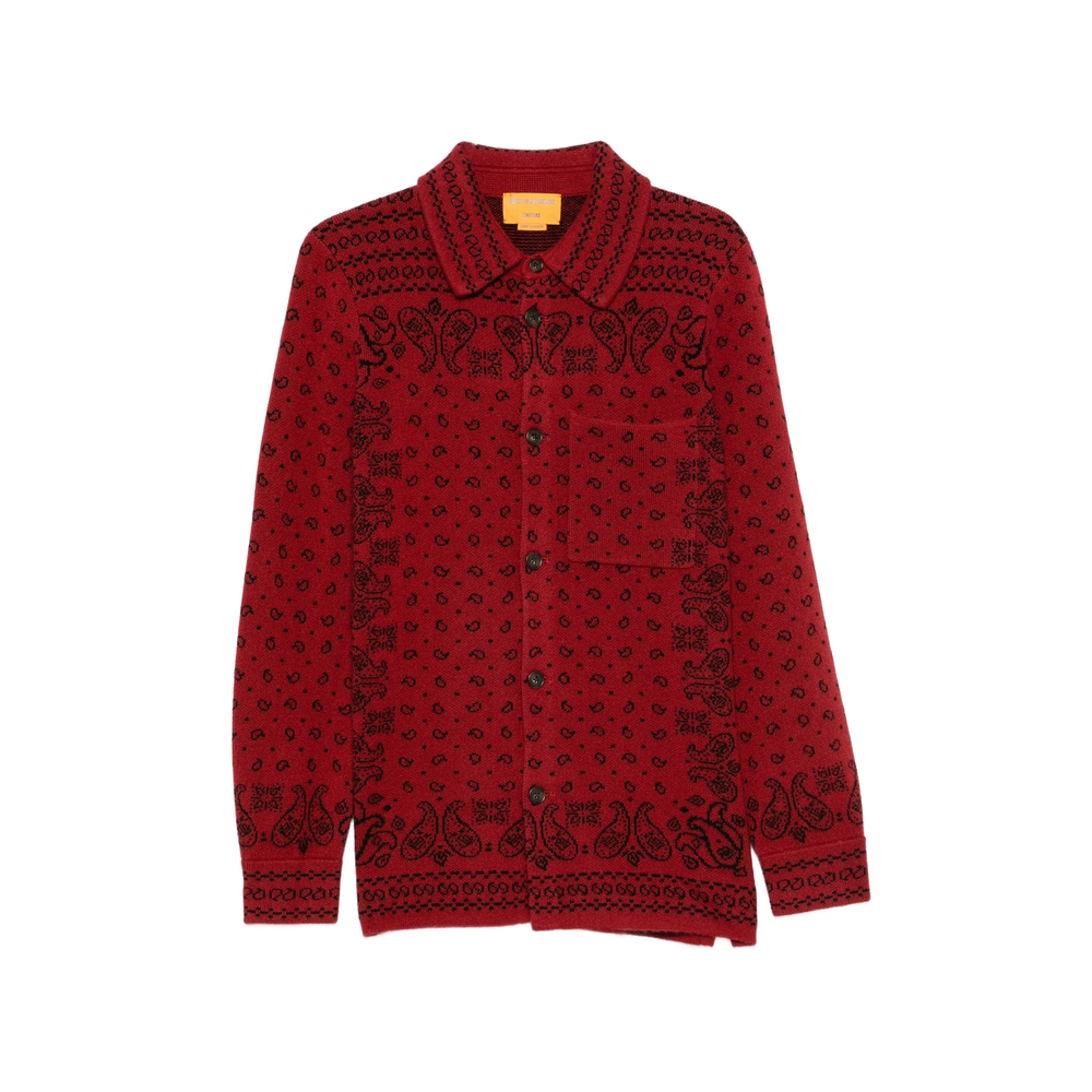 Paisley-Patterned Overshirt