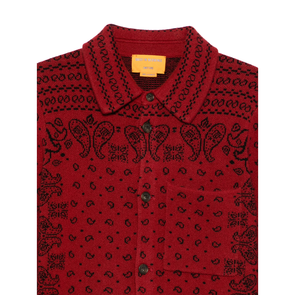 Paisley-Patterned Overshirt