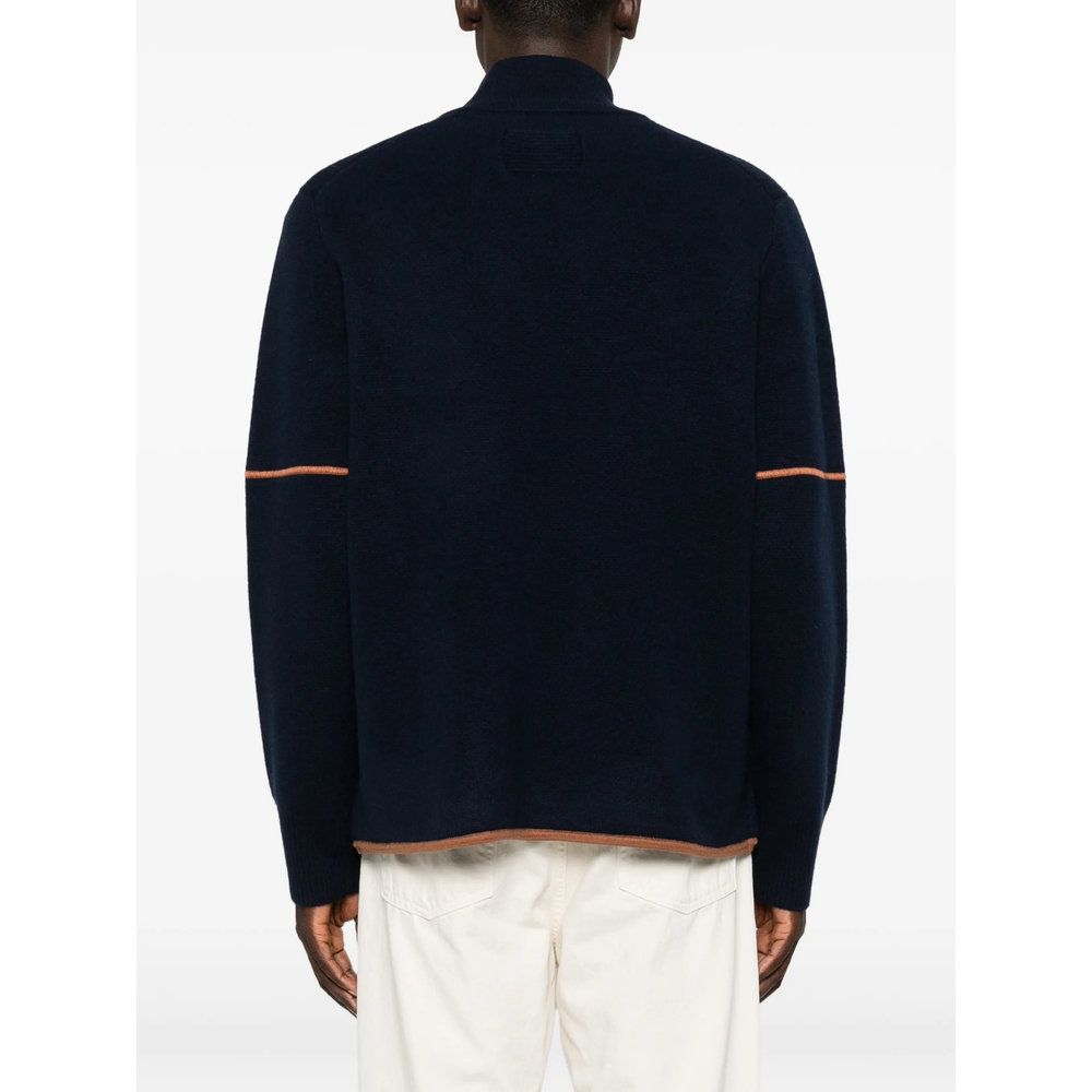 Zip-Up Panelled Jacket