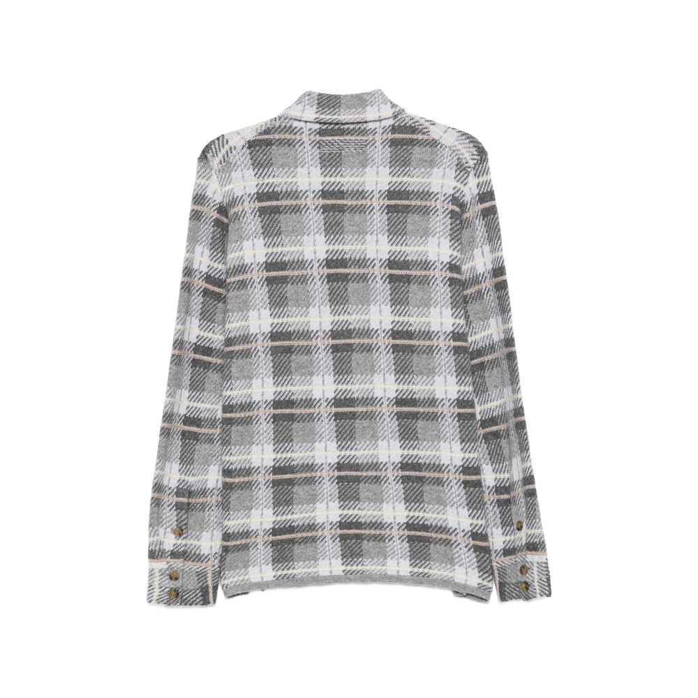 Check Cashmere Shirt