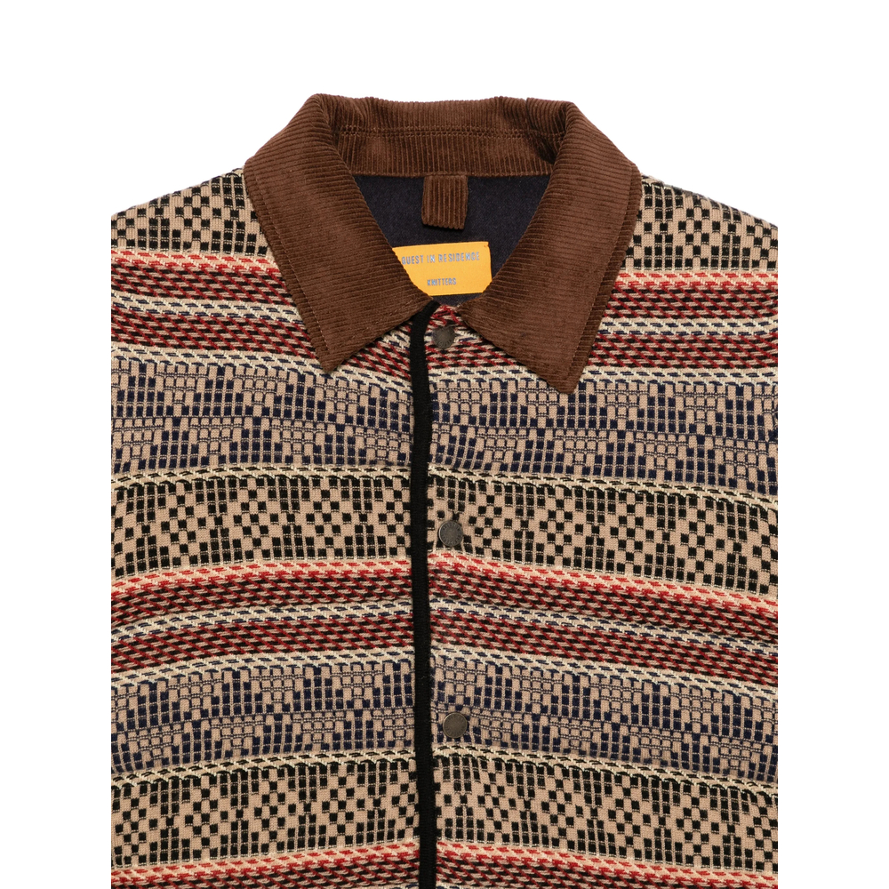 Geometric-Pattern Jacket