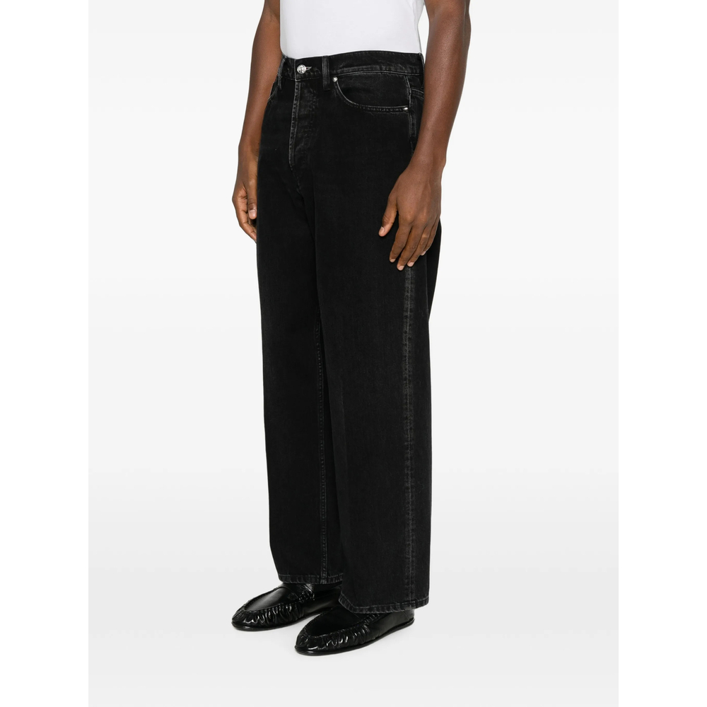 Belt-Loop Five-Pocket Jeans