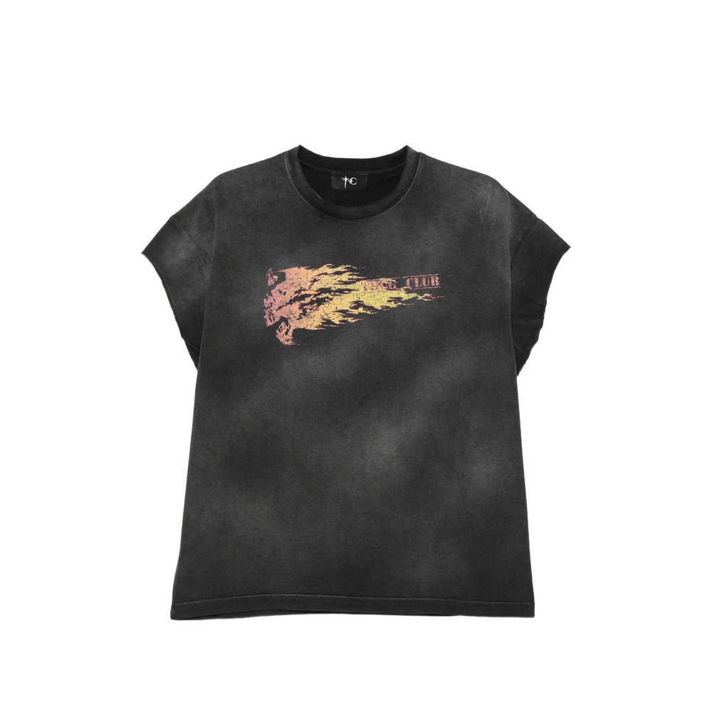 Thug Club Graphic-print Washed T-shirt
