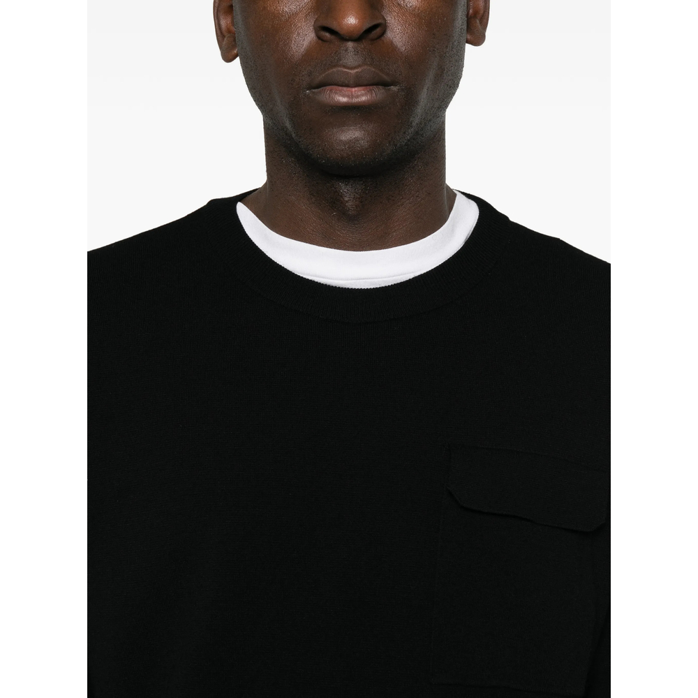 Chest-Pocket Sweater