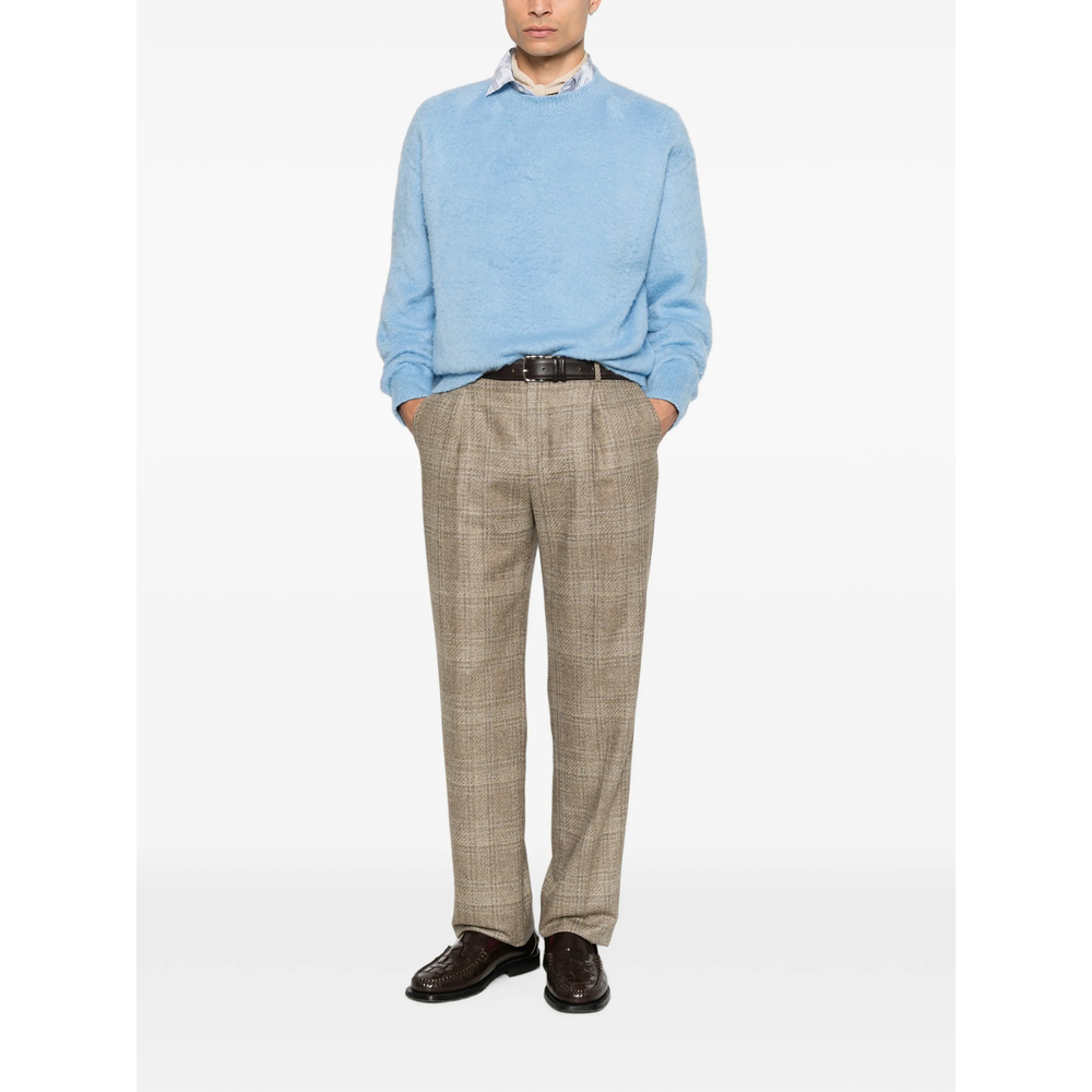 Brushed-Knit Sweater