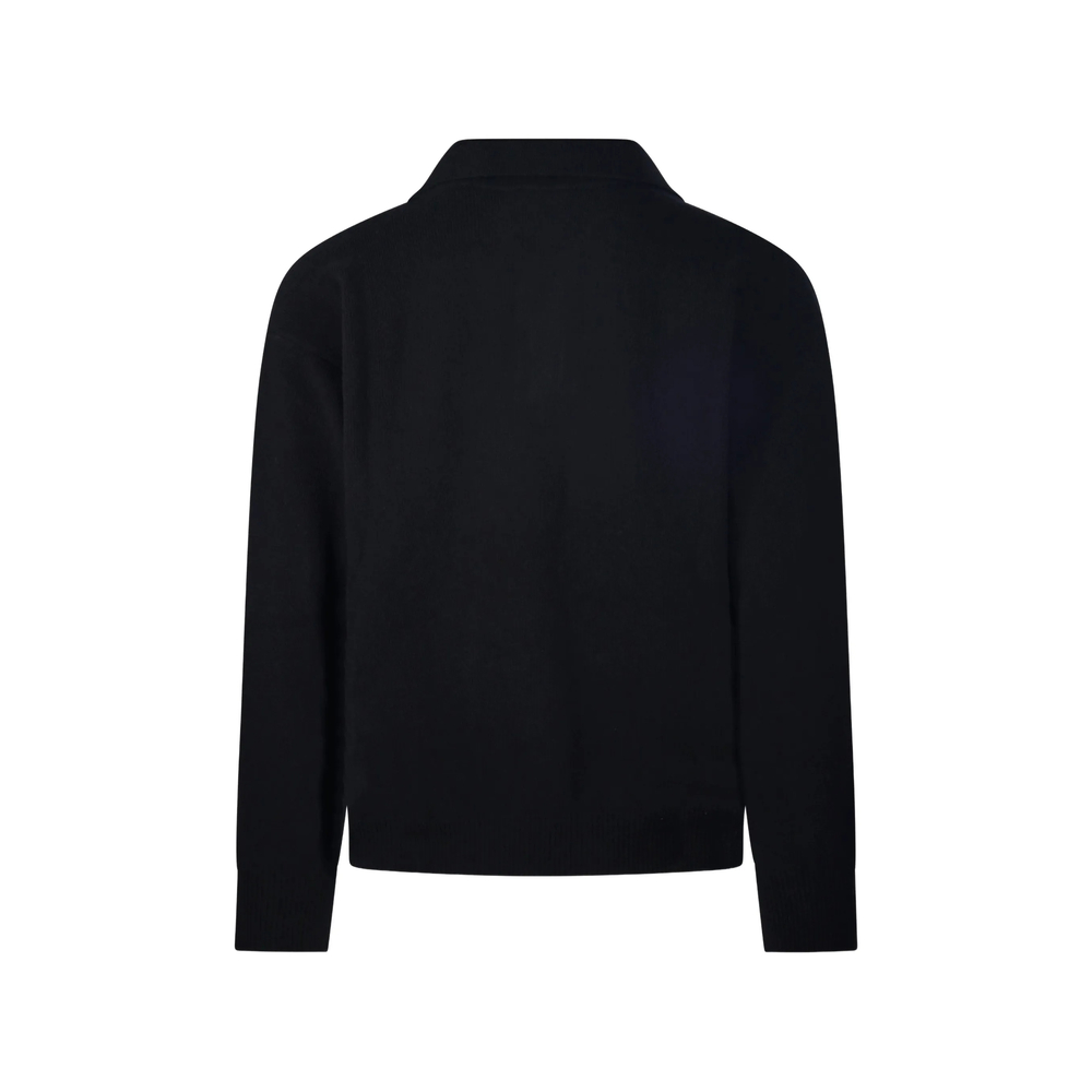 Polo-Collar Sweater