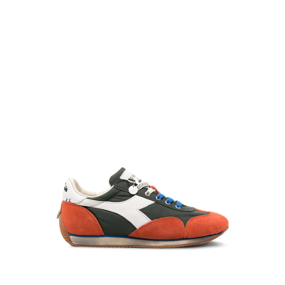 Jw Anderson X Diadora Equipe Suede-panelled Sneakers