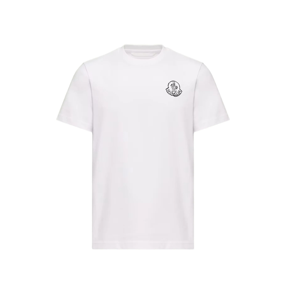 MONCLER Moncler Cotton Jersey Logo Patch T-Shirt