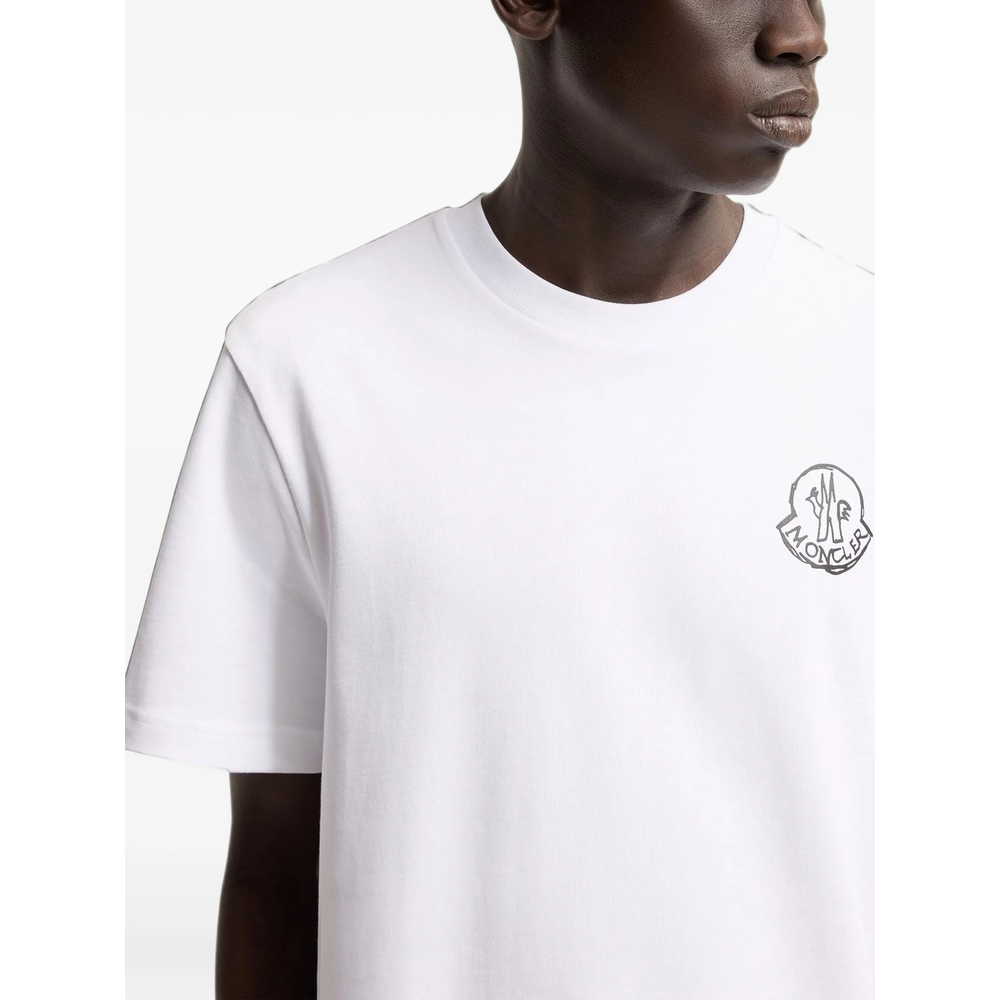 Cotton Jersey Logo Patch T-Shirt