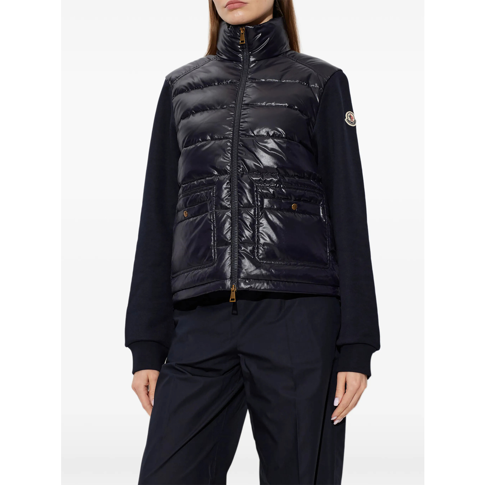 Logo-Patch Zip-Up Jacket