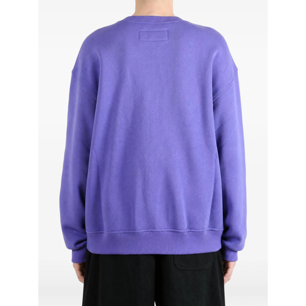 Crest-Embroidered Sweatshirt