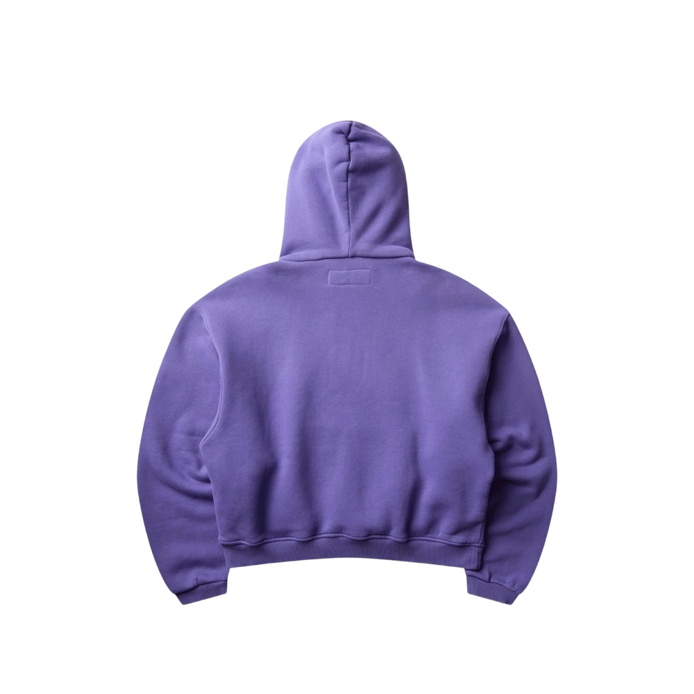 Logo-Embroidered Cropped Hoodie