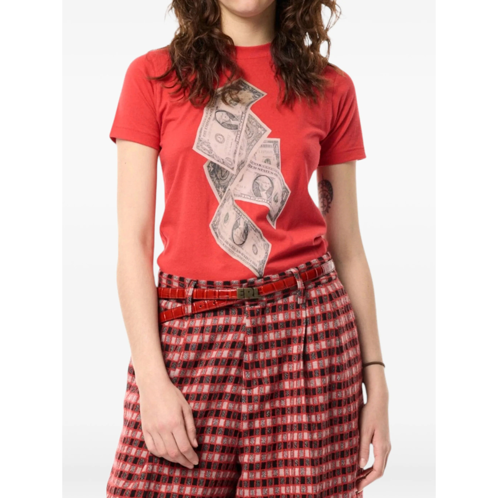 Erl Money Graphic-print T-shirt
