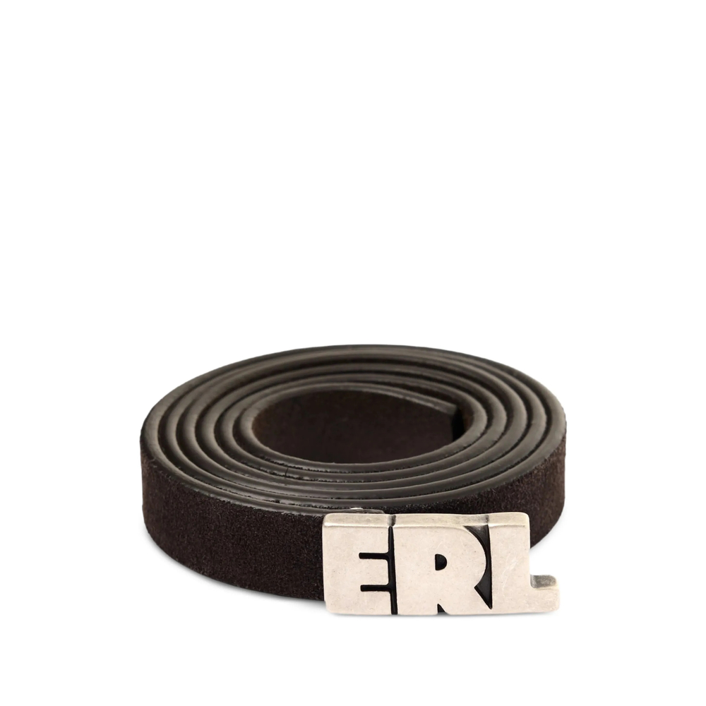 Erl Distressed Leather Belt