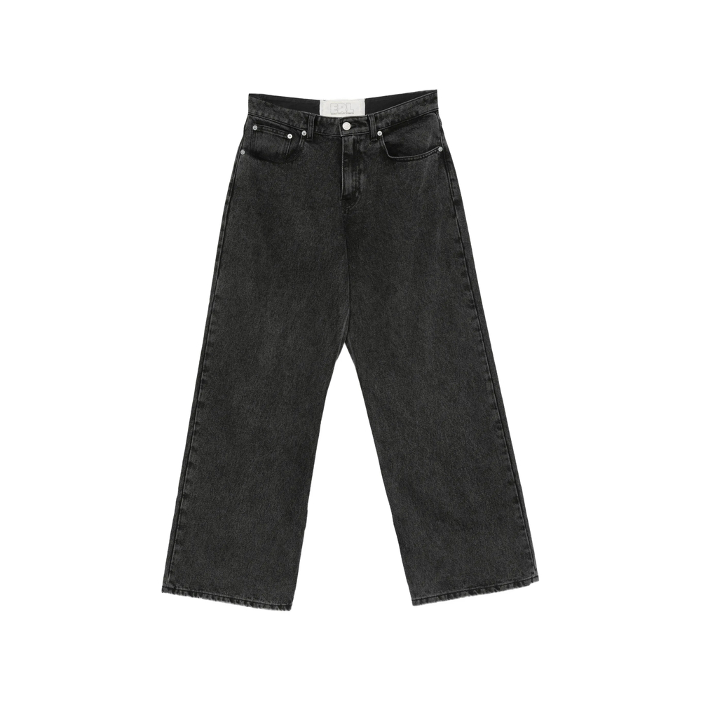 Erl Embroidered-logo Wide-leg Jeans