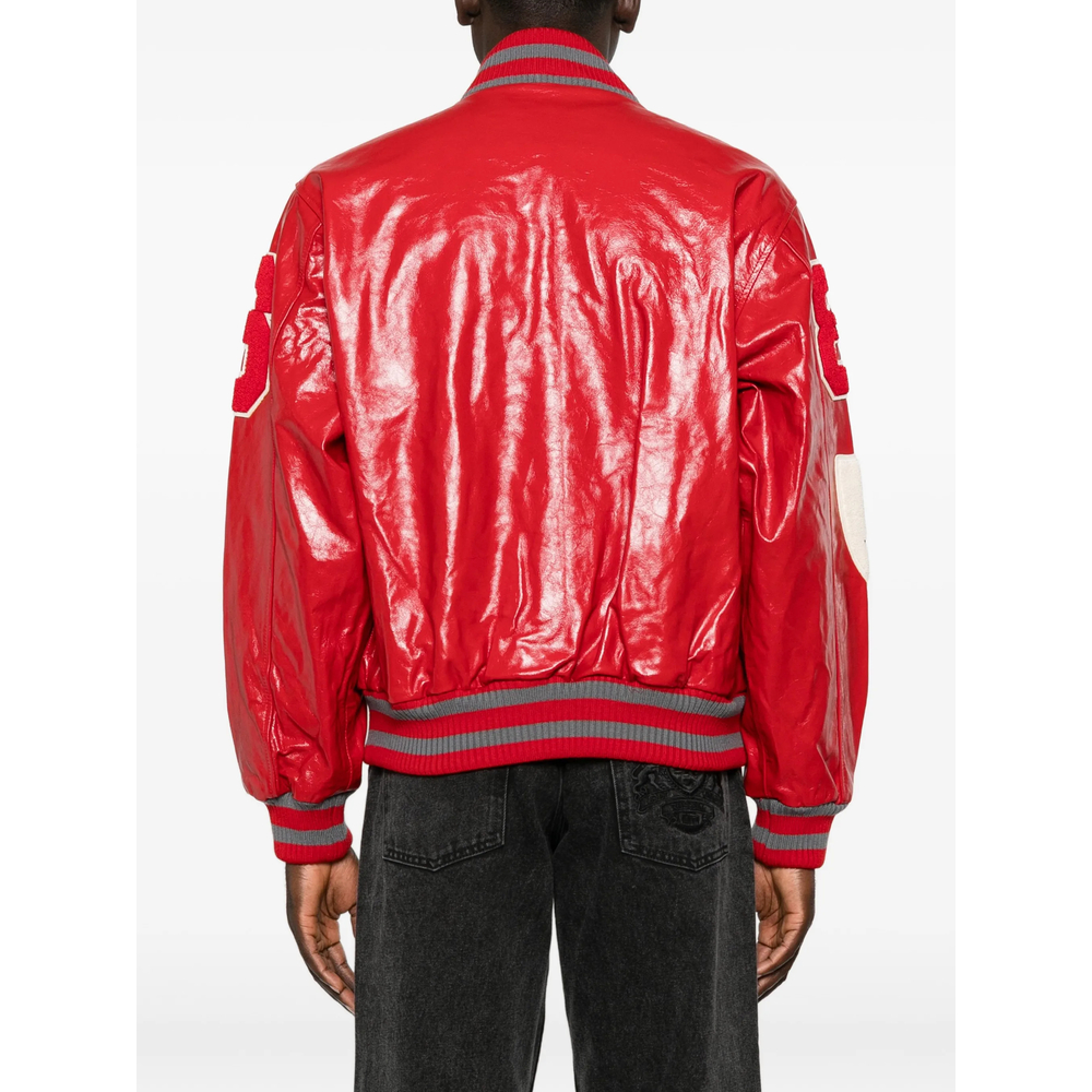 Patch-Detail Varsity Jacket
