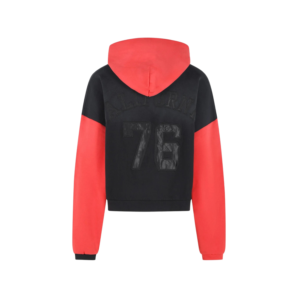 Varsity Logo-Patch Hoodie