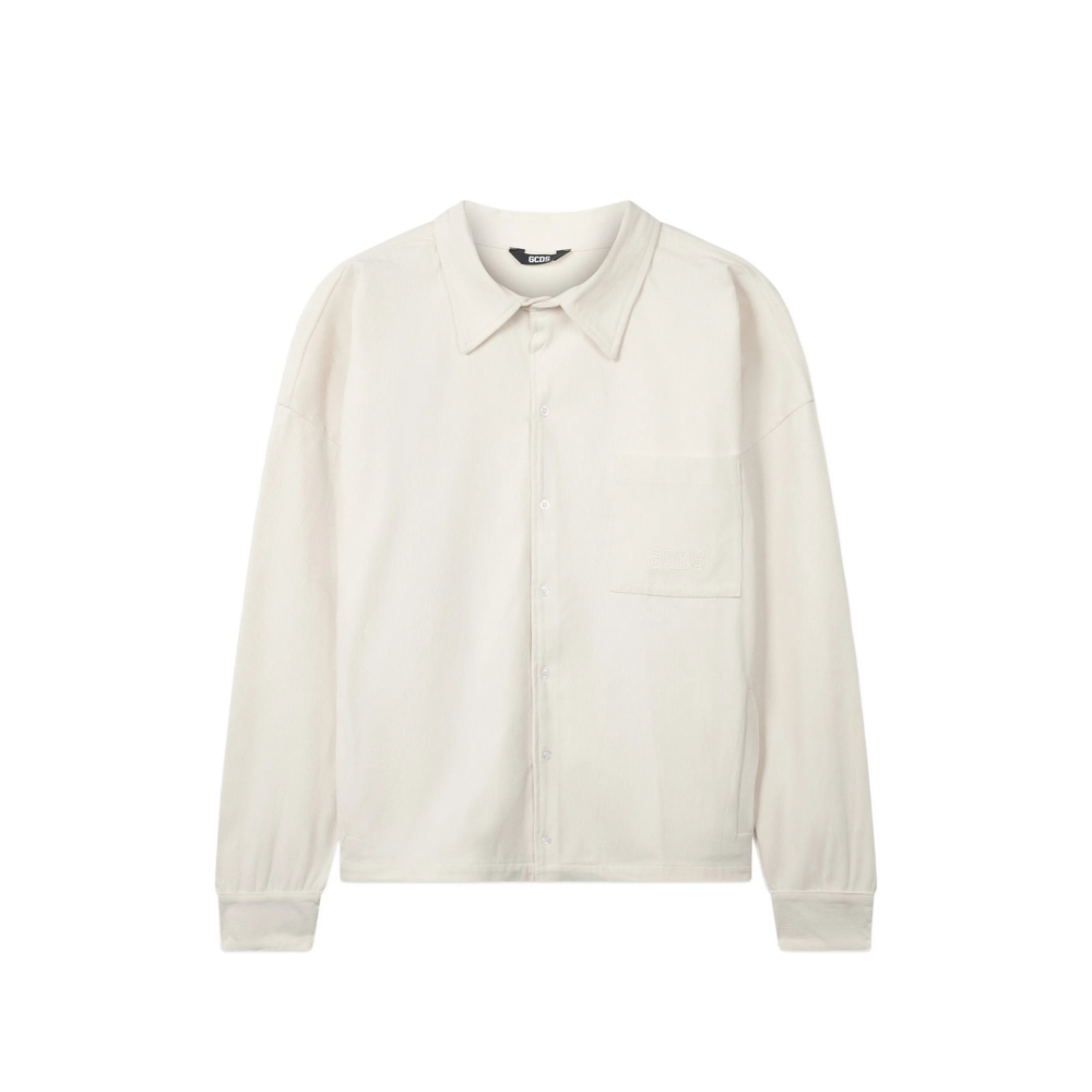 Corduroy Chest-Pocket Shirt