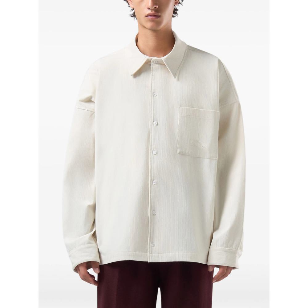 Corduroy Chest-Pocket Shirt