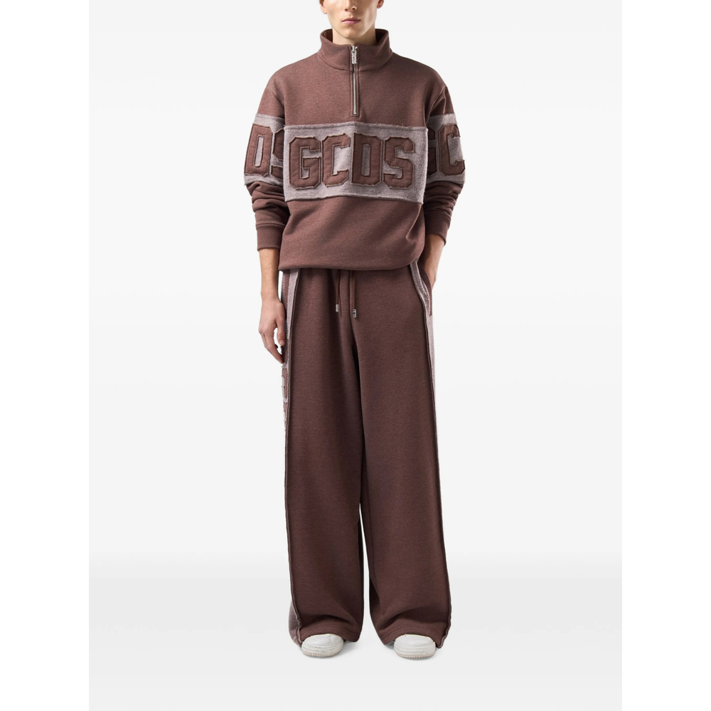 Logo-Appliqué Half-Zip Sweatshirt
