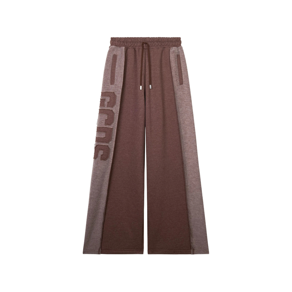 Gcds Logo-patch Wide-leg Track Pants