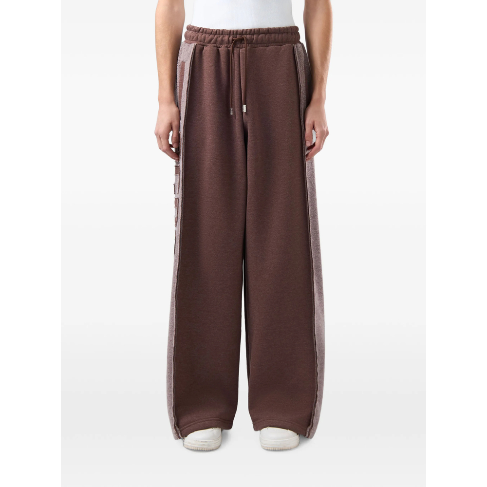 Logo-Patch Wide-Leg Track Pants