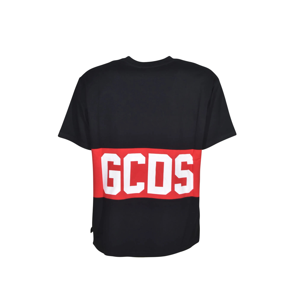Gcds Logo-band Oversized T-shirt