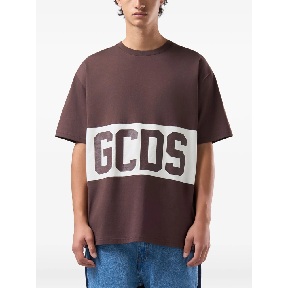 Logo-Print Drop-Shoulder T-Shirt