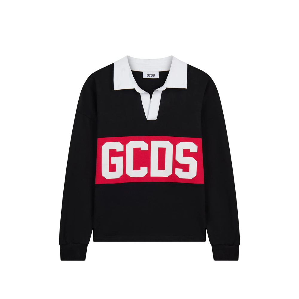 Gcds Logo-print Long-sleeve Sweatshirt