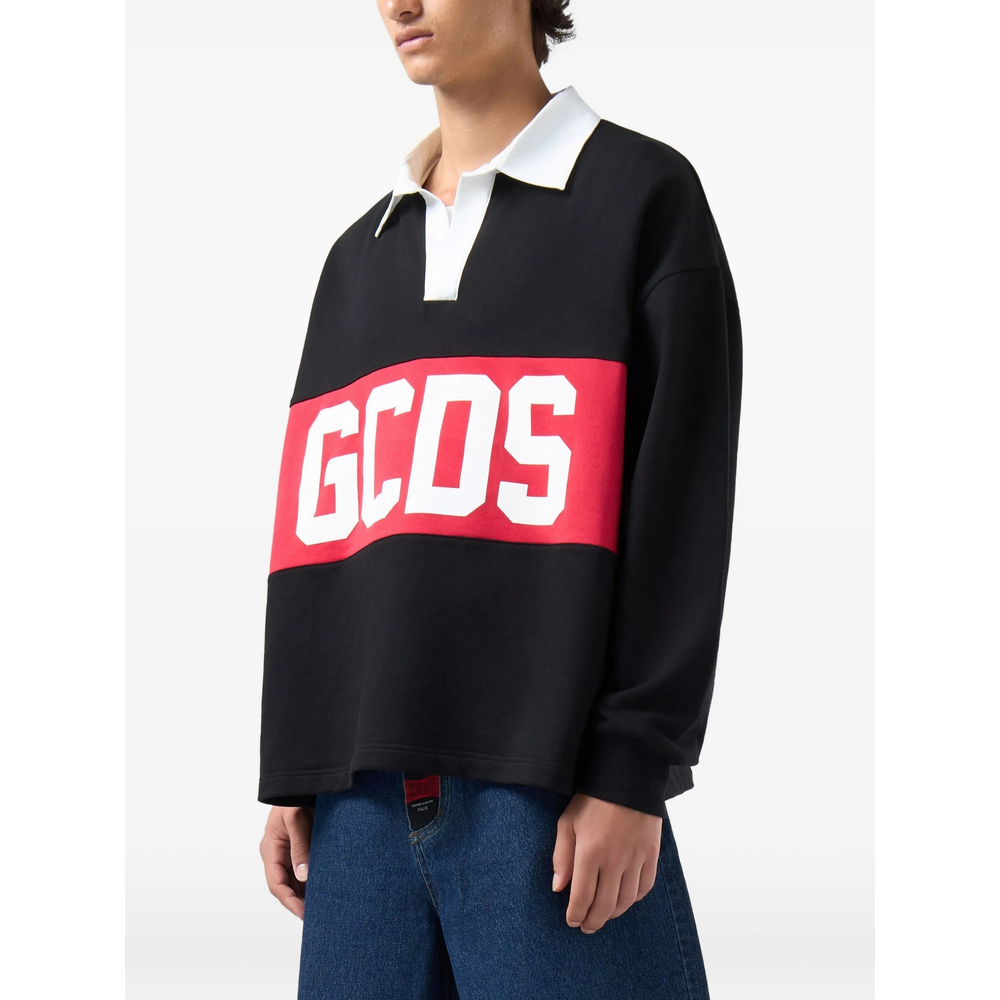 Logo-Print Long-Sleeve Sweatshirt