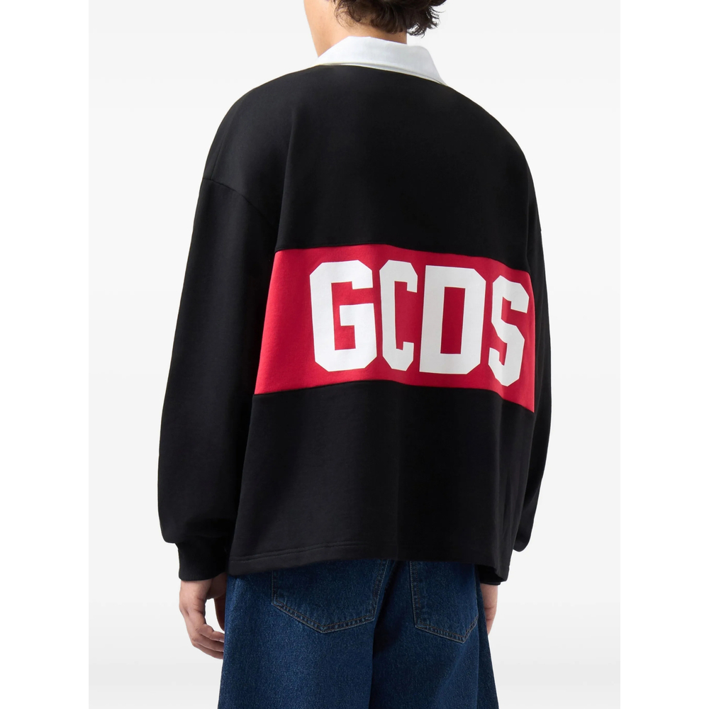 Logo-Print Long-Sleeve Sweatshirt