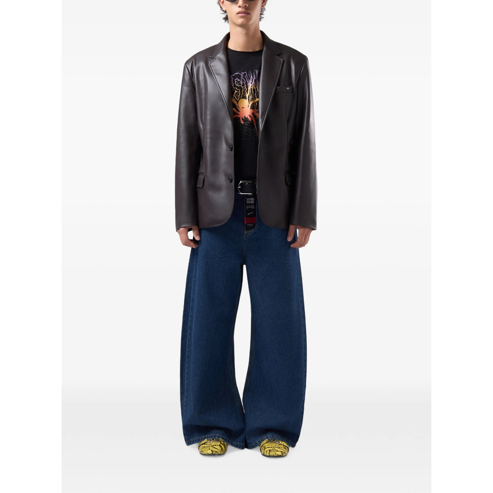Graphic-Print Cropped T-Shirt